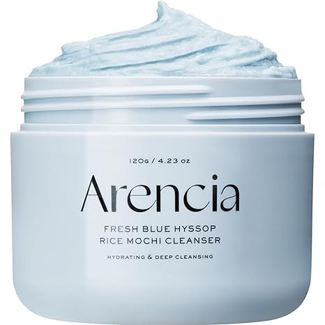 ARENCIA Fresh Blue Hyssop Rice Mochi Cleanser 120ml